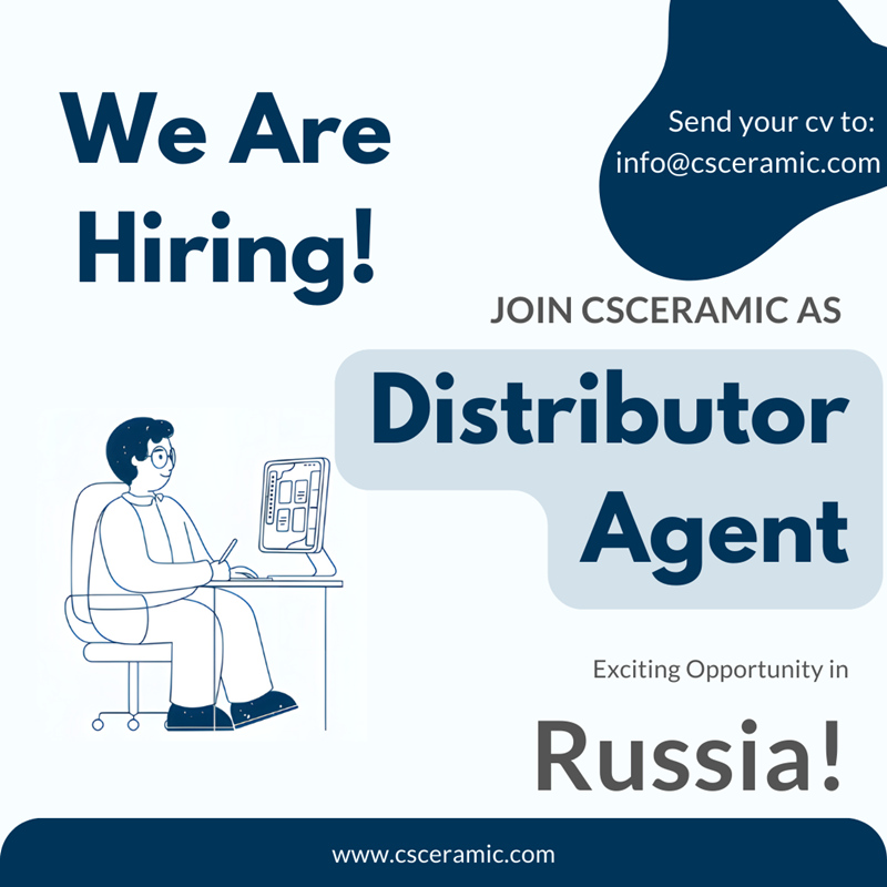 Захватывающая возможность: CSCERAMIC ищет агентов-дистрибьюторов в России